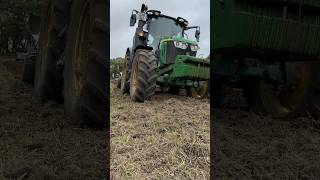 Plough on  John Deere 6120M  Lemken EurOpal farming farmequipment johndeere [upl. by Tooley]