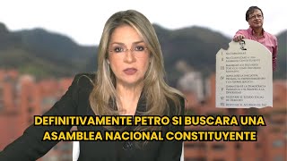 VICKY Definitivamente PETRO Si Buscara Una Asamblea Nacional CONSTITUYENTE [upl. by Eitak]