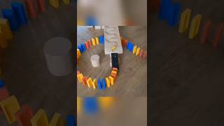 marbletrack tipping dominos slowmotion marblerun [upl. by Sigismund]