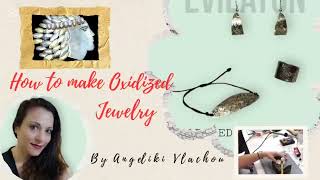 How to make Oxidized jewelry Demo [upl. by Htehpaj]