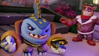 Skylanders Superchargers Wii U Walkthrough Part 11  Capn Clucks Chicken HQ 2 Player [upl. by Ael475]