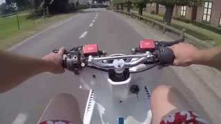 GoPro 4 MBK Nitro  50cc Malossi Sport [upl. by Swane235]