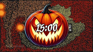 15 Minute Halloween Pumpkin 🎃 Timer Bomb 💣 [upl. by Aseeral]