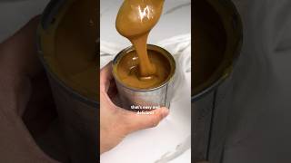 1Ingredient Caramel  Condensed Milk Caramel Hack shorts [upl. by Amjan17]