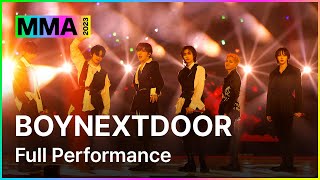 MMA2023 BOYNEXTDOOR  FULL Performance  Crying 뭣같아 MMA2023 [upl. by Otsirc]