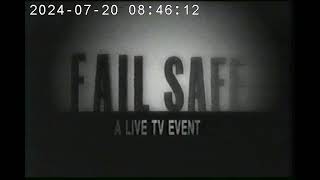 fail safe promo cbs march 2000 [upl. by Mellisent]