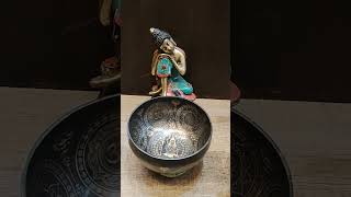 tibetan prayer bowl remove negative energy shorts [upl. by Hartley876]