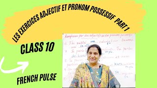 Les exercices Adjectif et pronom possessif [upl. by Settera]