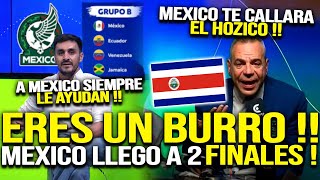 PERIODISTA CENTROAMERICANO PONE EN SU LUGAR A HONDUREÑO QUE MENOSPRECIA A MEXICO  COPA AMERICA [upl. by Imojean]