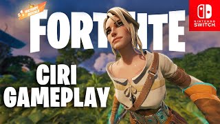 Fortnite Ciri Gameplay  Nintendo Switch [upl. by Musetta]