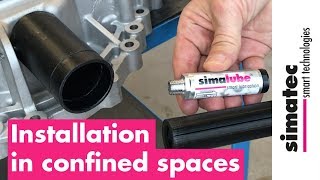 Installation of simalube 15 ml in confined spaces [upl. by Beall]