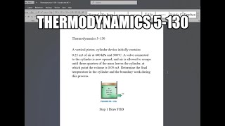 Thermodynamics 5130 A vertical piston–cylinder device initially contains 025 m3 of air at 600 kPa [upl. by Anuahsed414]