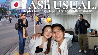 AShUSUAL REPH’S BIRTHDAY FLYING TO JAPAN DYLAN’S COLLEGE DORM  ASHLEY SANDRINE [upl. by Constancy]