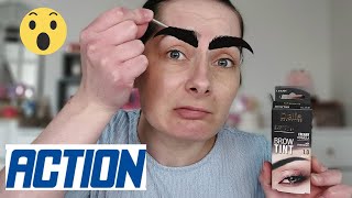 Je teste la TEINTURE à Sourcils de ACTION [upl. by Heater]