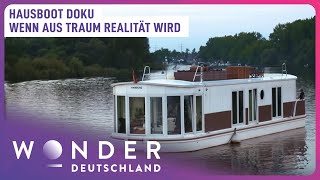 Hausboot Doku Wohnen auf dem Wasser  Wonder Deutschland [upl. by Bill]