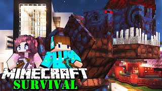 TEROR RAKSASA KAIJU SETIAP MALAM DIA MENYERANG BASE KITA  Minecraft Survival Bucin S4 27 [upl. by Elumas]