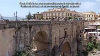 Rota Pueblo en la provincia de Cádiz España ¿Cómo es la ciudad de Rota [upl. by Brothers13]