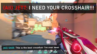 Best Crosshair in Valorant 2024 [upl. by Sontich]