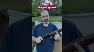 How much does a Sawed off shotgun spread gun shorts viral [upl. by Kacerek]