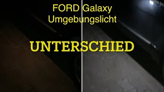 Ford Spiegel Umgebungslicht auf LEDGalaxy WA6 [upl. by Ajoop]