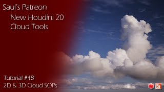 Patreon Tutorial Preview 48  Houdini Cloud Tools amp Redshift [upl. by Salvidor457]