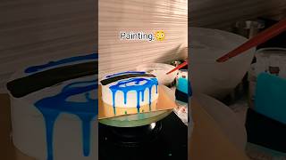 Simple cake decoration ideas cake shortsfeed cakedesign cakeart food cakeintelugu viralvideo [upl. by Mathia386]