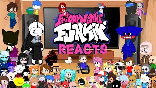 Friday Night Funkin Mod Characters Reacts  Part 20  Moonlight Cactus [upl. by Ailecara509]