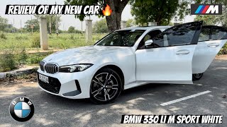 Vlog  272 Bmw 330 Li 2023 Facelift White Full Review 🔥  Chirag Dabas [upl. by Palumbo]