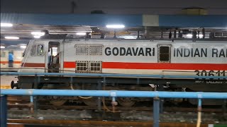 6 IN 1 GODAVARI NAMED WAP7  DURONTO  NANDED  RJY MEMU  PUDUCHERRY  VIVEK [upl. by Marilee818]