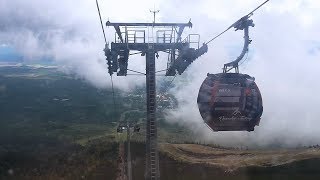 The Štart  Skalnaté pleso ropeway  A lomnici quotközépsőquot lanovka [upl. by Folberth]