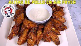 Receta  Alitas de pollo en freidora de aire Cosori [upl. by Osric]