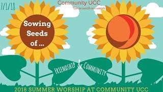 7118 Sowing Seeds of Friendship amp Community [upl. by Arliene]