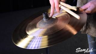 Sabian 18quot AAX Freq Crash Cymbal  Quicklook [upl. by Iveksarap]