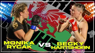 Monika Rycak vs Becky Hartshorn WOMENS MMA MARKET MAYHEM [upl. by Burg]