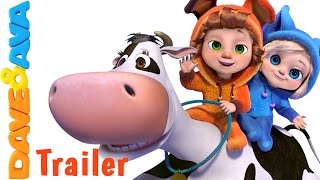 Hey Diddle Diddle  Trailer  Nursery Rhymes and Baby Songs from Dave and Ava [upl. by Ahsertal]