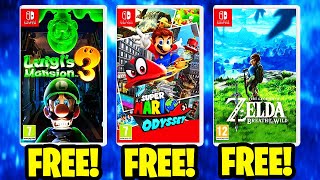 How To Get Games For FREE Nintendo Switch 2023  Download Nintendo Switch Games For FREE [upl. by Bodrogi]