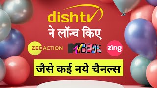 Dish TV added New Channels with effect from 1st April 2024  Zing Super FTA Box [upl. by Abbottson440]