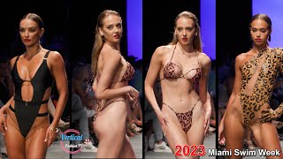 4k60 2023 HOT SWIMWEAR SHOWAMICHAEL ep3  2023 Miami Swim Week [upl. by Jeri]