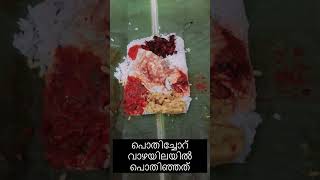 I Came Just To Eat Pothichoru traditional Kerala Meals  Must Watch [upl. by Argyle688]