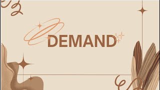 Demand  IGCSE Economics [upl. by Alig]