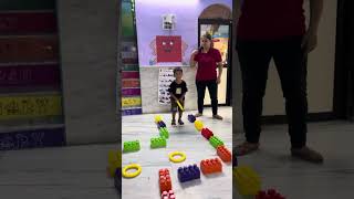 Maze Walk Activity  Nursery  Hello Kids Preschool Island  Jamnagar [upl. by Eletnahc]