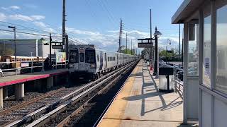 LIRR M7 and M9 trains  Hewlett 42424 [upl. by Cawley]