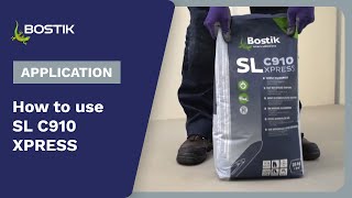 BOSTIK SL C910 XPRESS Self Levelling Compound [upl. by Esoranna612]