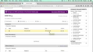 How to add A Record and CNAME DNS entries in GoDaddy domain to work with Shopify [upl. by Miquela]