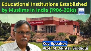 Prof M Akhtar Siddiqui Department of Management Studies Jamia Millia Islamia New Delhi [upl. by Myra173]