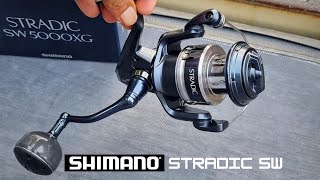 FISHING REEL UNBOXING SHIMANO STRADIC SW  Closer Look At this Spinning Reel  Watch Before You Buy [upl. by Krahmer879]