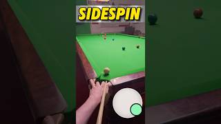 Snooker Sidespin Shots 👉⚪️👈 GoPro Headcam POV [upl. by Rankin]