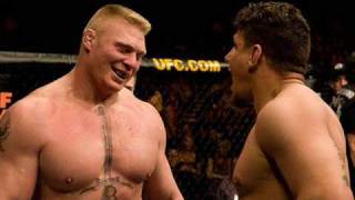 Brock Lesnar VS Frank Mir [upl. by Novled]