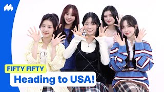 ENG SUB FIFTY FIFTY  Love Sprinkle Tour in USA [upl. by Llednav]