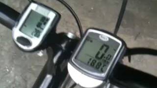 Cat Eye Velvo 8 VS Bell Wireless Bike Speedometer Setups [upl. by Alveta]